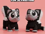Articulated Shunk 3D Print File: Flexi Fidget Toy-2