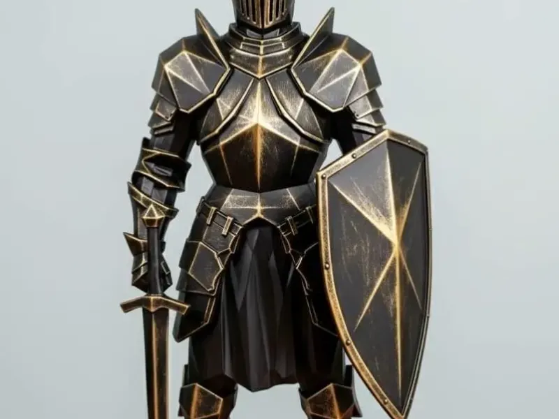 Cavaleiro de armadura