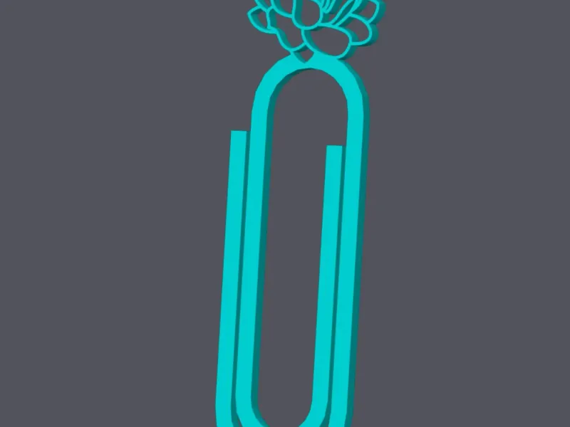 Magnolia Flower - Paperclip v3