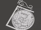 christmas grinch countdown hanging sign-1