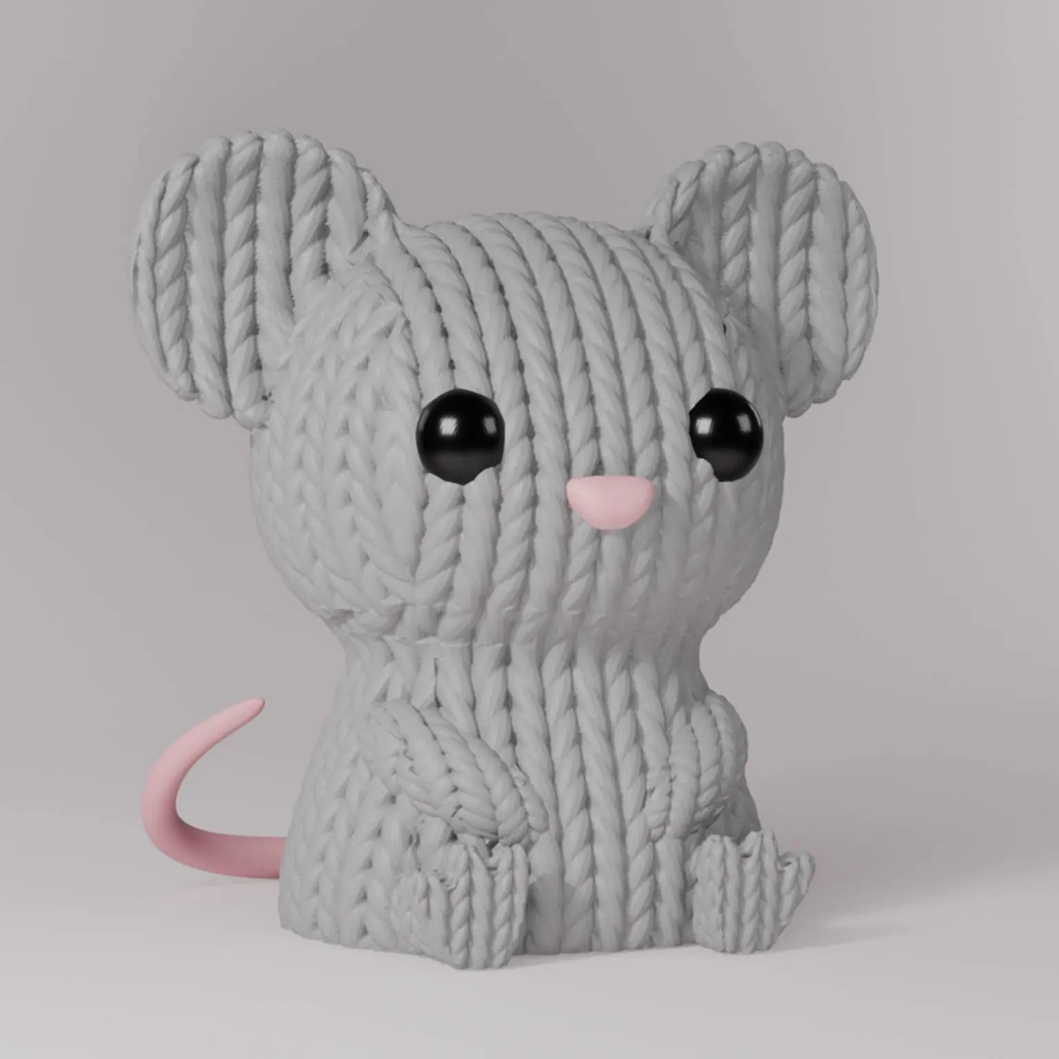 3D Printer Files | 3MF File | KNITTED RAT | Creality Cloud