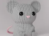 KNITTED RAT-0