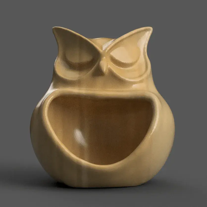 Owl Organizer – 3D Candy Container, Key Holder, Ashtray STL
