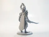 Mischievous Elf Warrior Figurine Fantasy 3D Printable-3