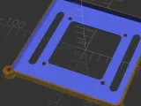 case for mini pc on back of the monitor (vesa 75mm)-0