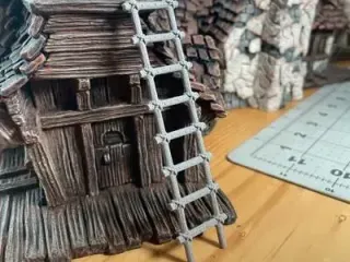 Wooden ladder - scatter terrain