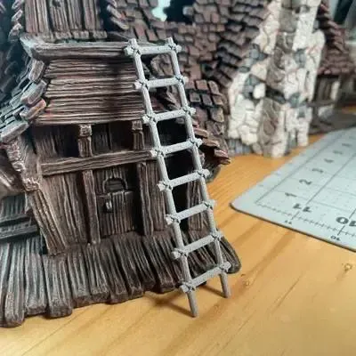 Wooden ladder - scatter terrain