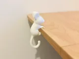 Mouse-Shaped Desktop Cable Organizer Hook-3