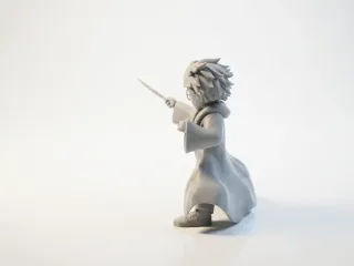 Harry Potter Chibi Figurine Cute Character 3D Printable