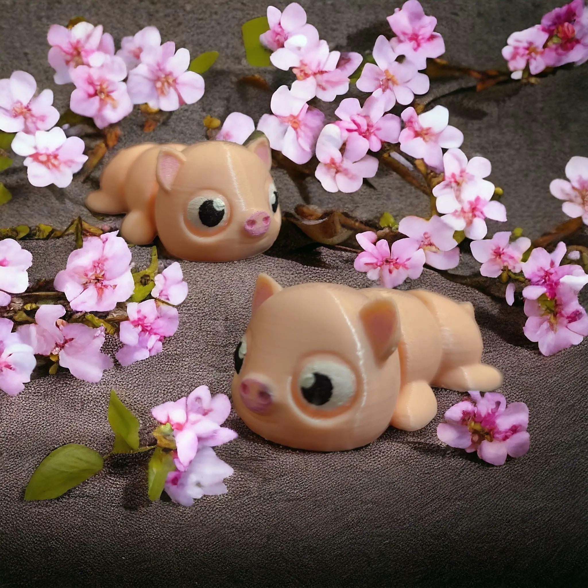 Mini Flexi Articulating Laying Down Pig