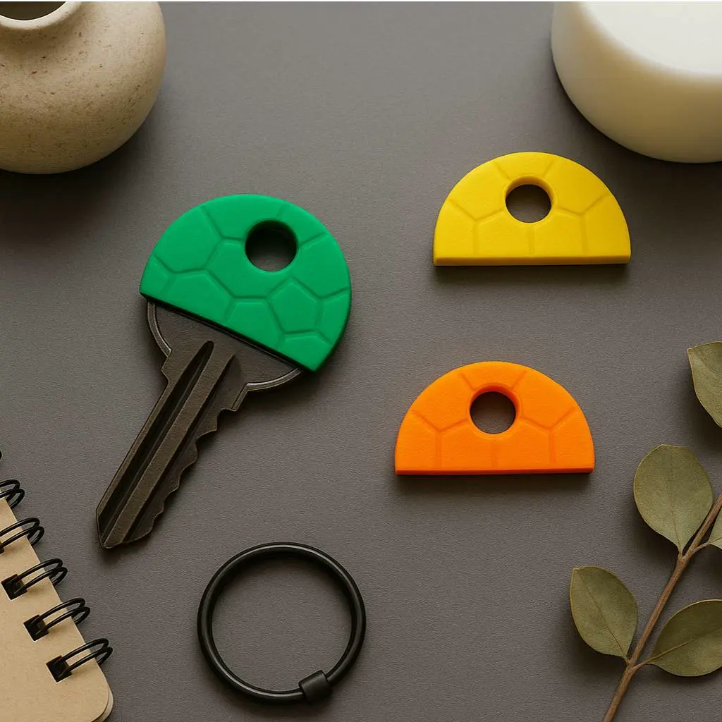 Simple Key Cover with Honeycomb Pattern