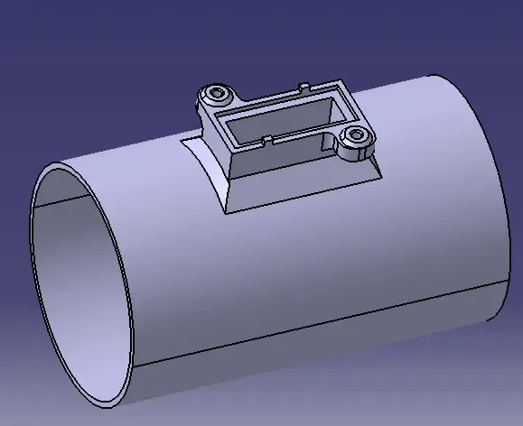 AUDI A3 2.0T AIR FLOW MAF SENSOR HOLDER