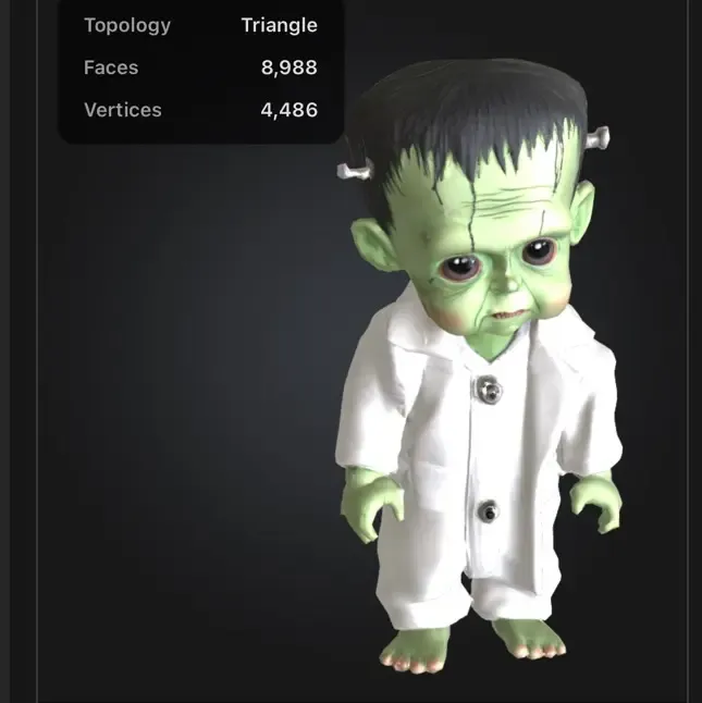 Cute Baby Frankenstein