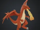 Charizard inspired Dragon -0