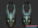 Shadow Warrior Game Mask - Halloween Cosplay-8
