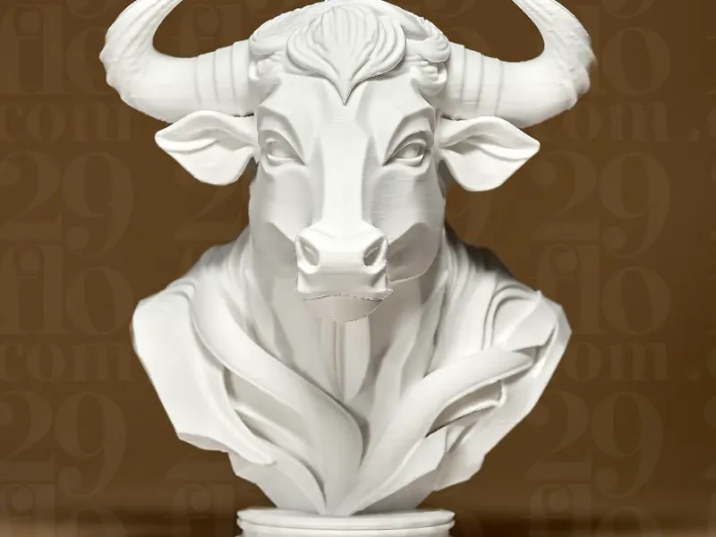Elegant BULL Sculpture