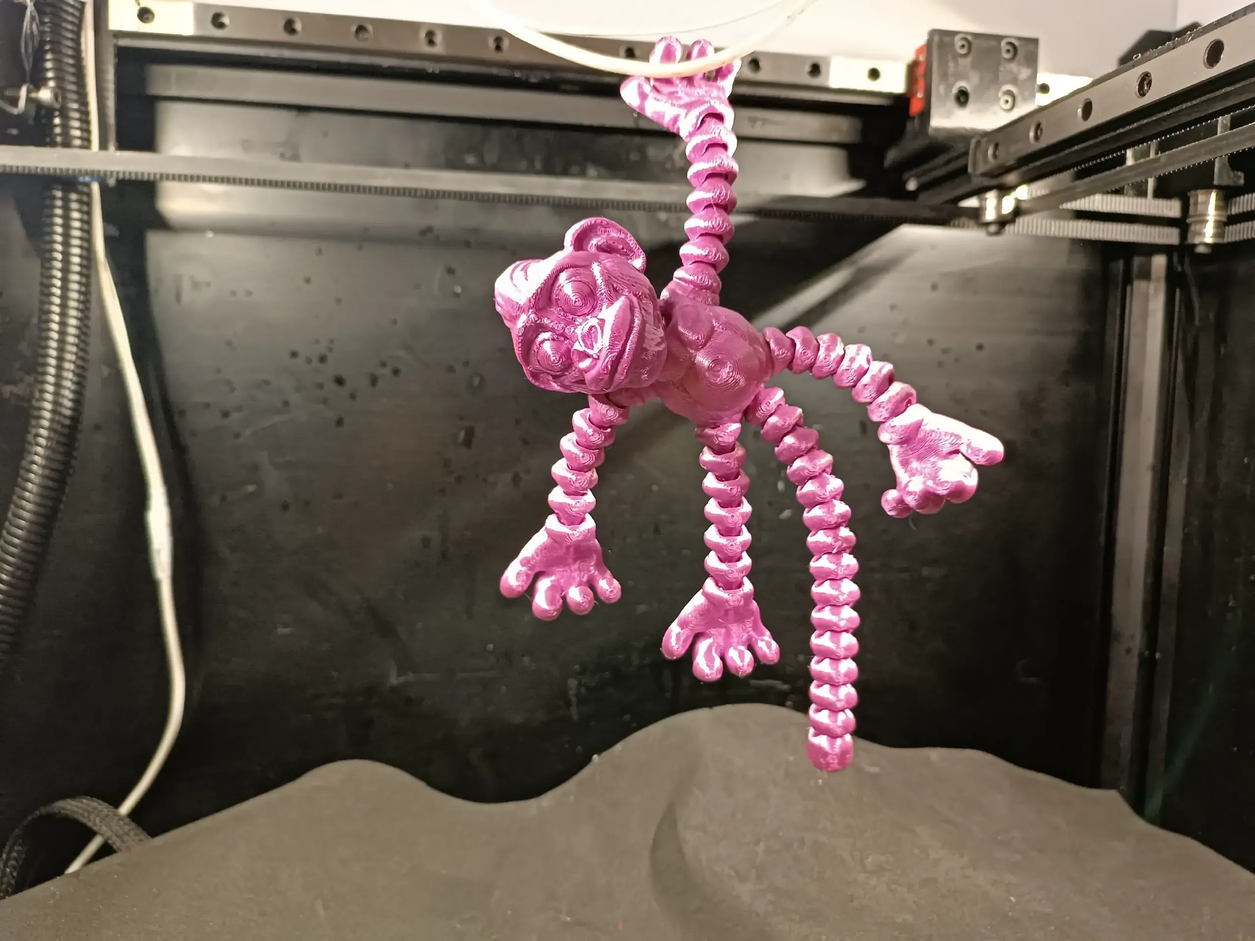 FUNNY FLEXI PRINT-IN-PLACE MONKEY