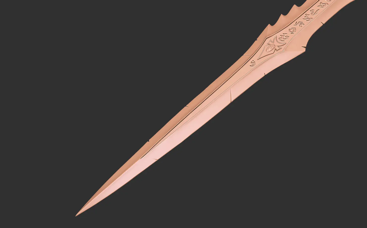 Lich King - Frostmourne 3D print model