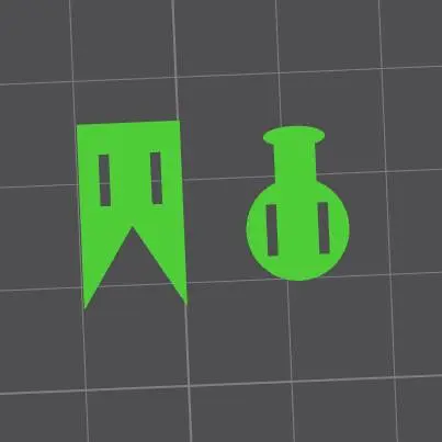 Pasacintas con formas, decoración tape holder, decoration.