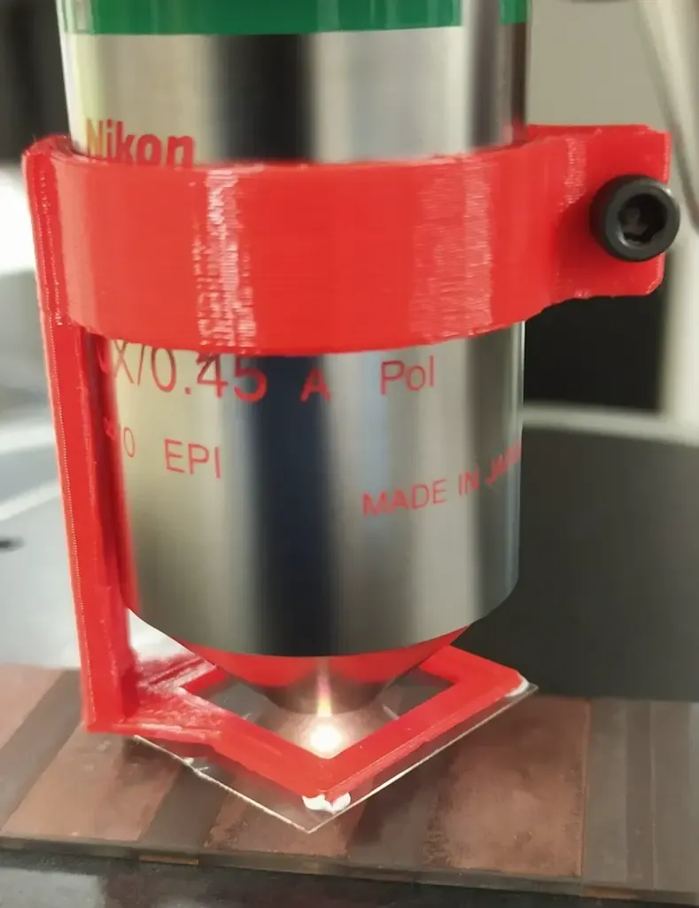 Protection for microscope objective
