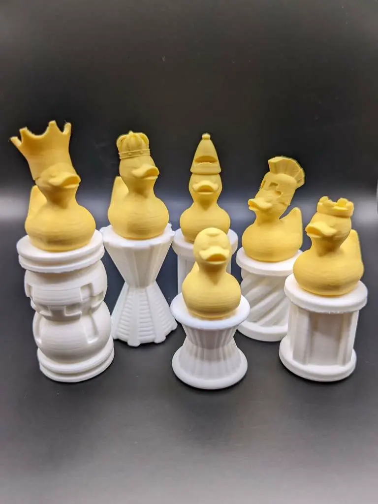 Kid-Safer Duck Chess Set