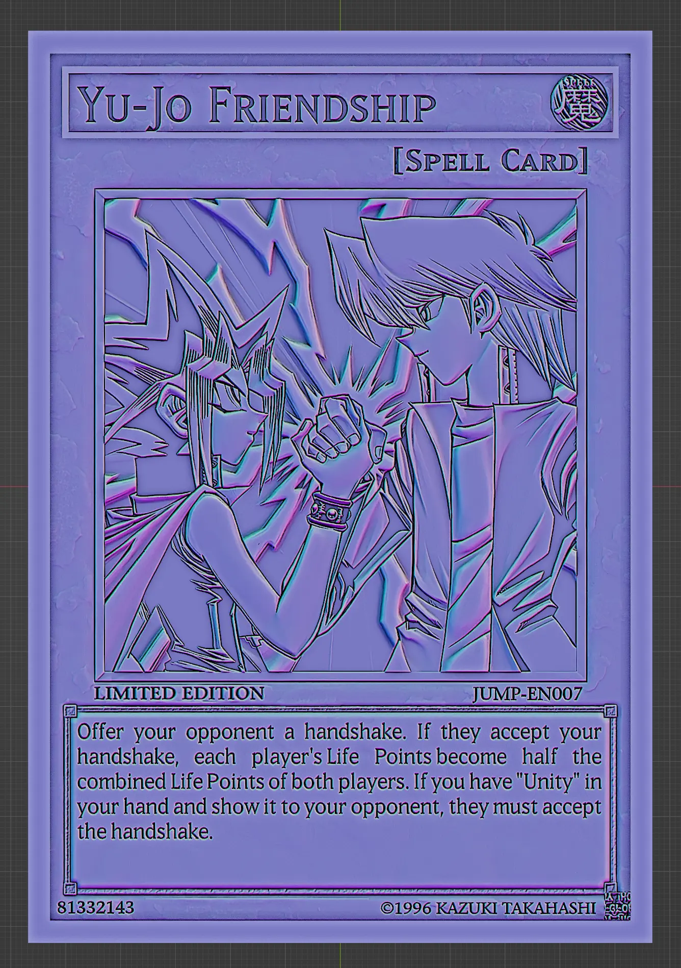 Other STL Download - YU-JO FRIENDSHIP - YUGIOHby Wsonuchiha3D