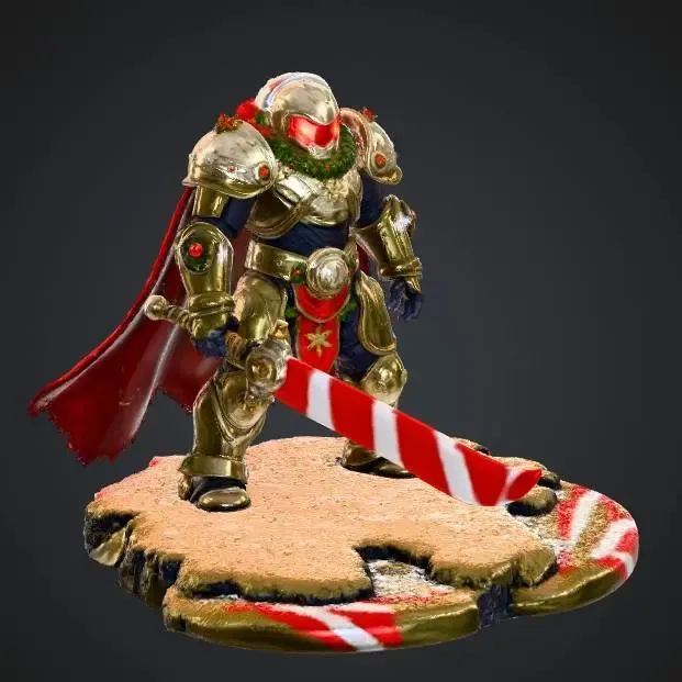Armadura de Natal de Paladino Grimdark Grátis