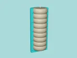 Candle Mold A17 - Molding Maker Wick Template-5