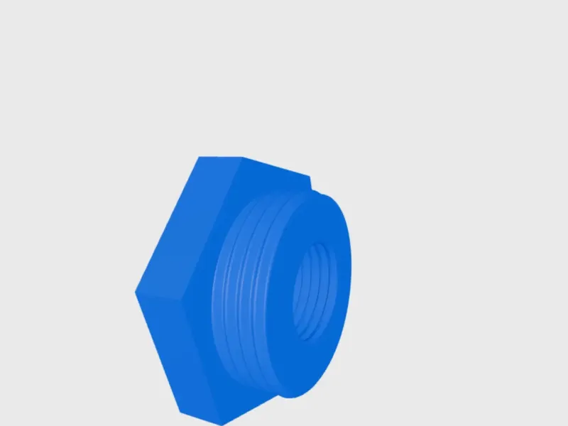 3/4 to 1/4 inch reducer stl free