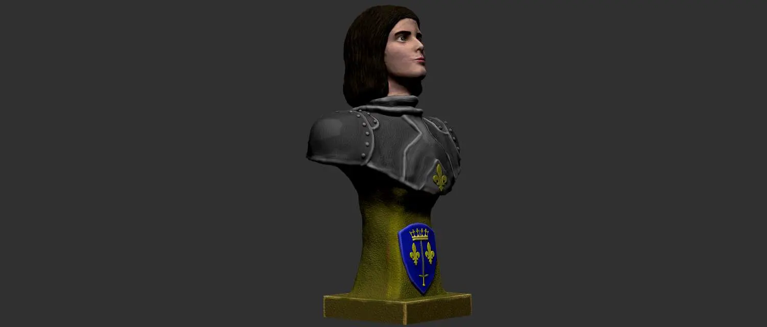 Joan of Arc Büstü - Joan of arc büstü