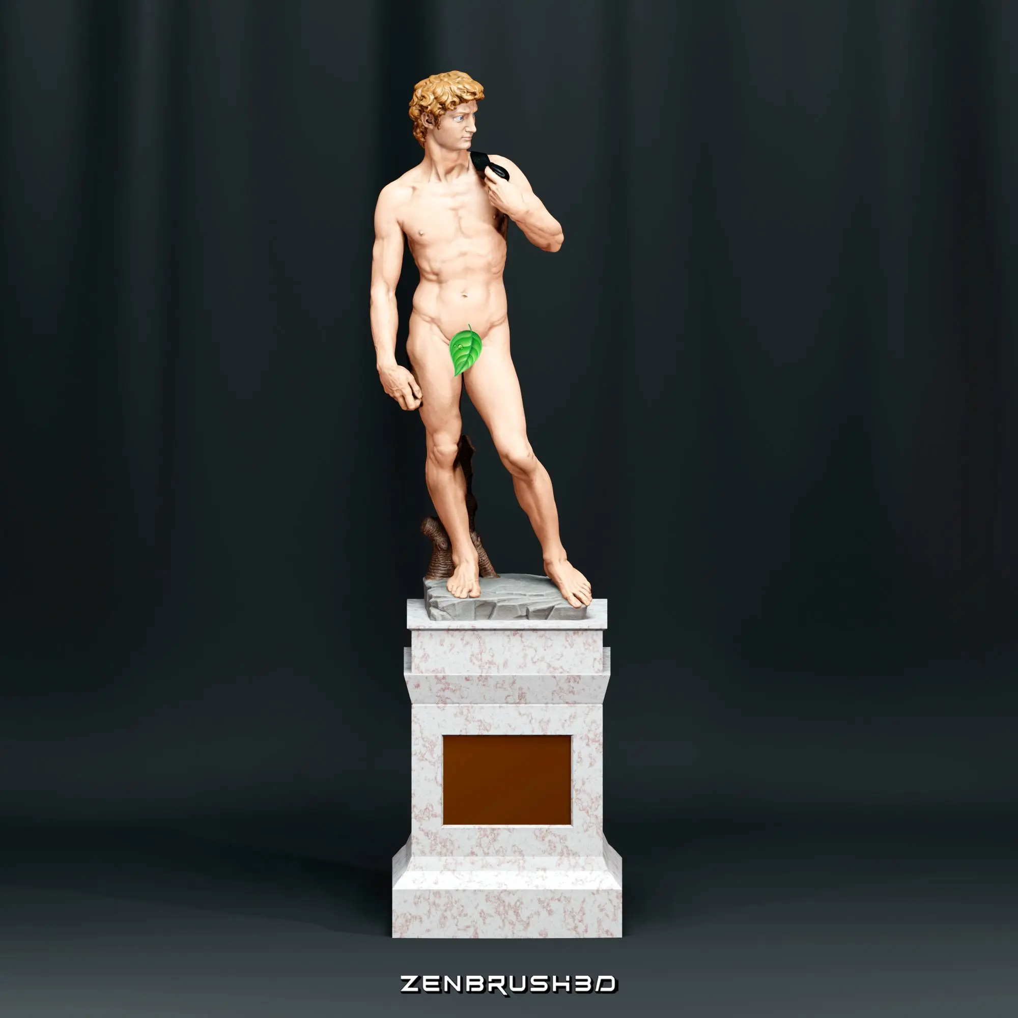 DAVID MICHELANGELO - PACK 4 VERSIONES IMPRESIÓN 3D MODELO ST