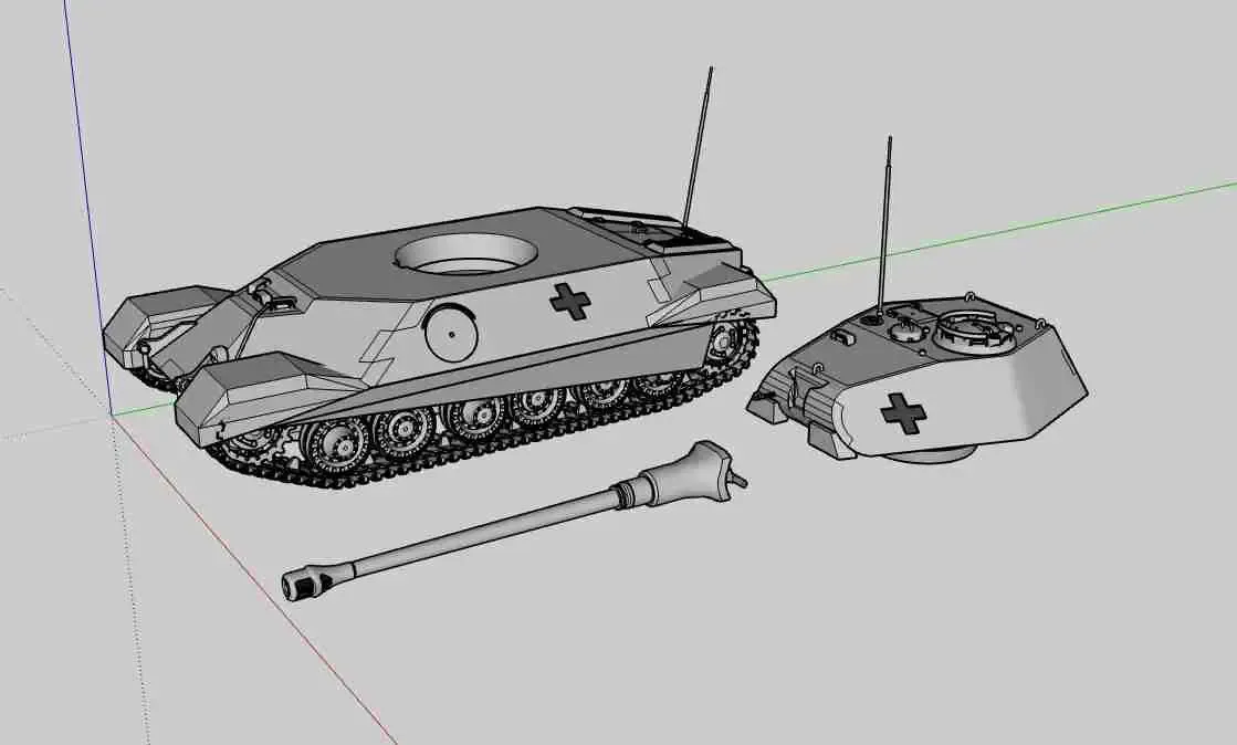 German Tank, «Versuchskonstruktion VK 50.02»