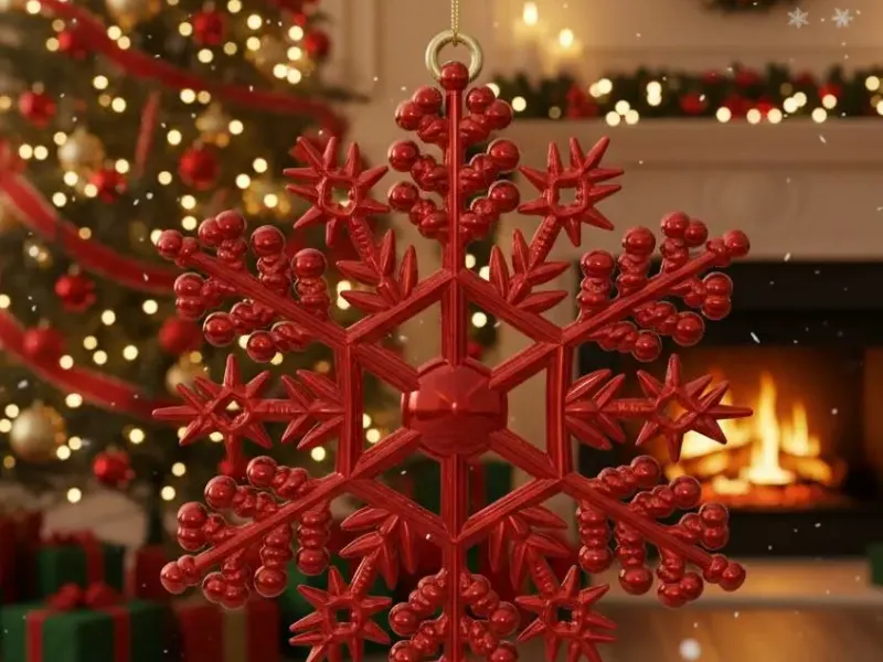 Christmas star ornament 4