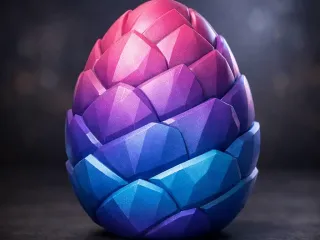 Crystal Dragon Egg