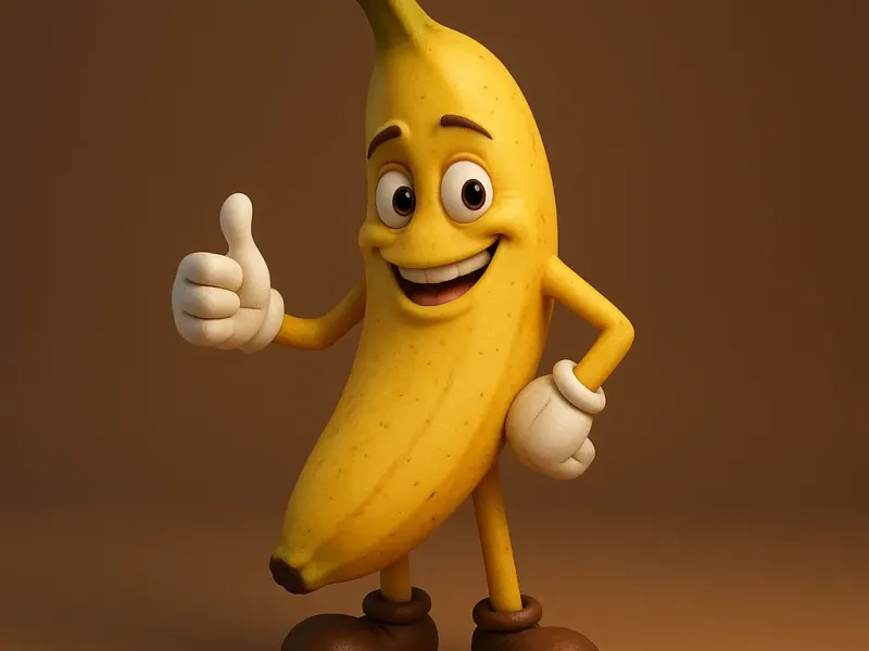 Banana antropomorfa