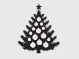 Christmas tree rotating trees-2