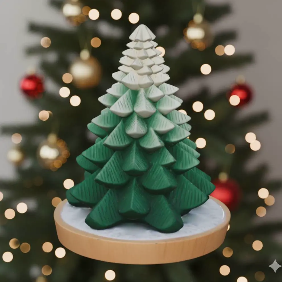 Christmas pine ornament