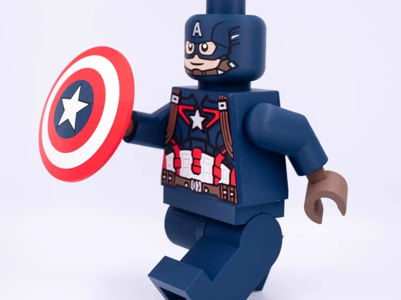 Figurine modulaire Captain America