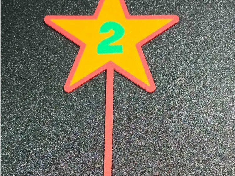 Star Cake Decoration N2