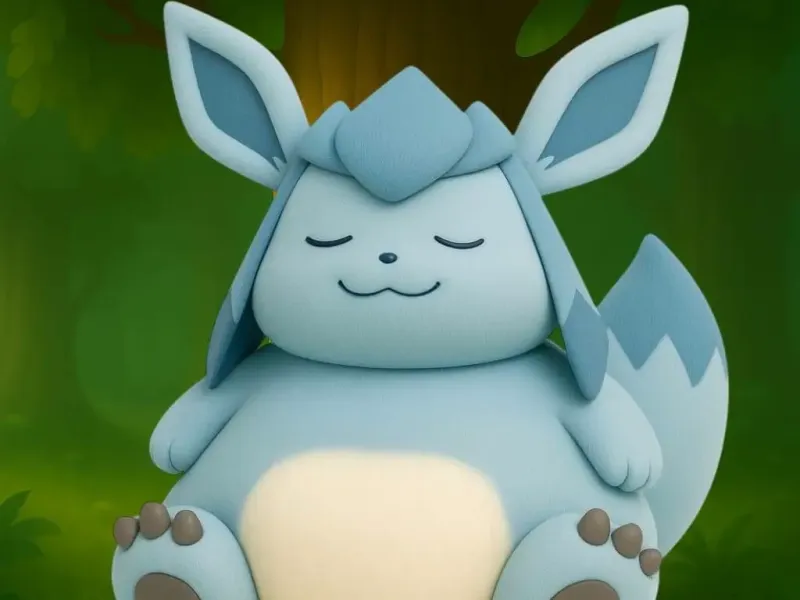 pokemon glaceon chubby