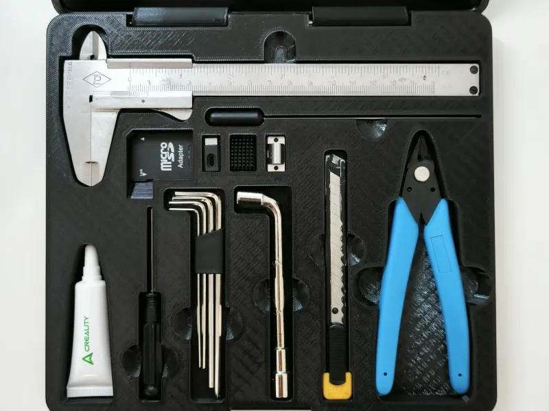 حقيبة منظم أدوات Creality K2 (3 ملفات، تركيب تحت المكتب)