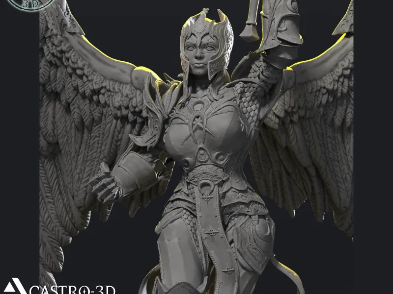 Dame Aylin - BG3 Miniature Collection 3D print model