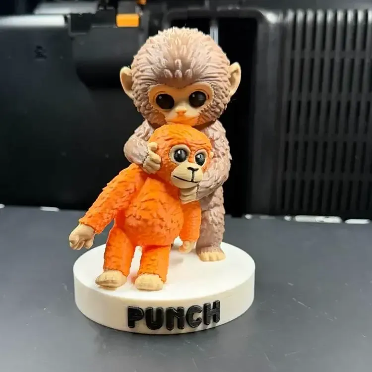 Punch Kun Bebé Mono - Zoológico de Japón