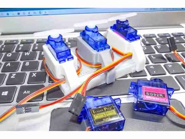SG90 Servo Motor Bracket for Breadboard