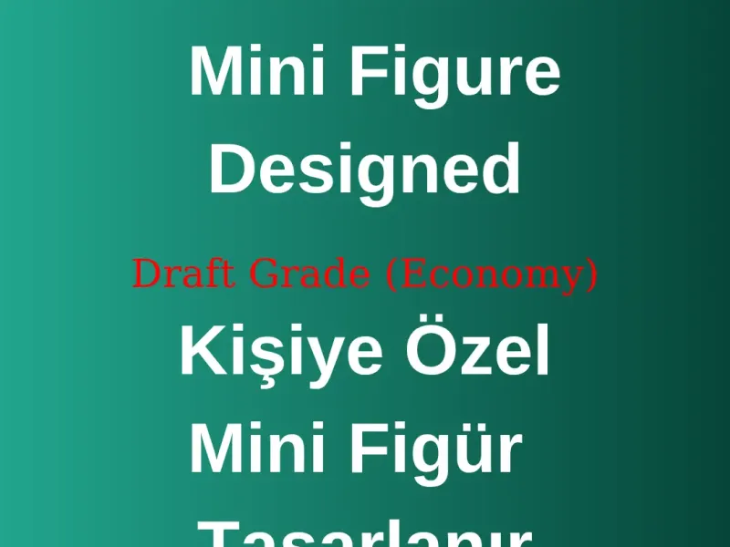 Custom Mini-Figure: Draft Grade (Economy)