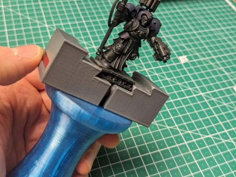 Suporte de Pintura para Modelismo e Tabletop