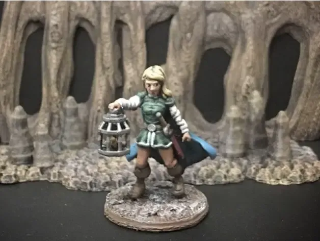 Wenda, Novice Adventurer (28mm/Heroic scale)