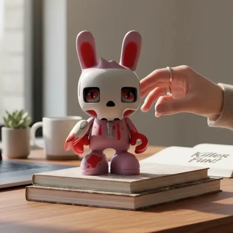 Masked bunny ax