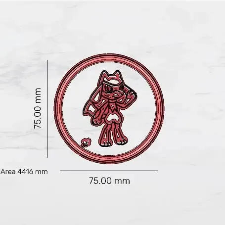 riolu circulo molde galleta
