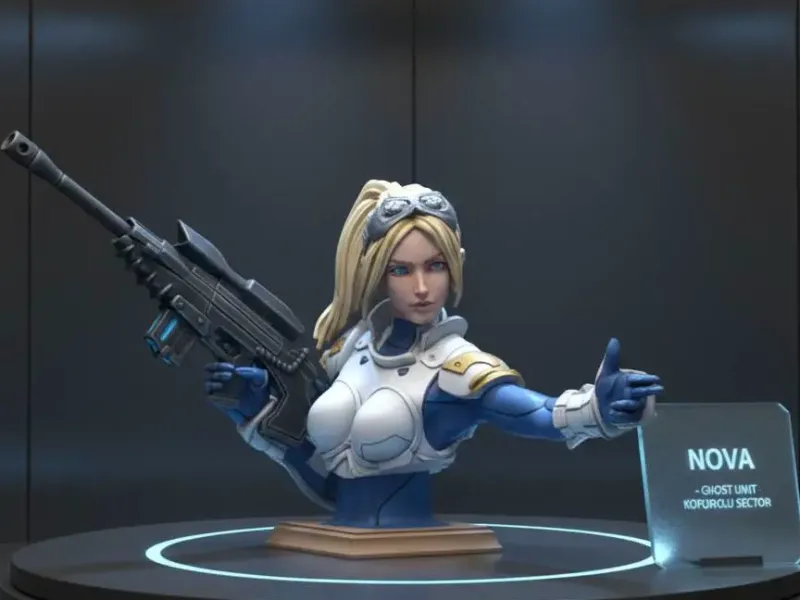 Нова Терра, бюст StarCraft